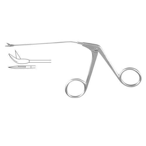 Wullstein Micro Scissor Bent Upwards