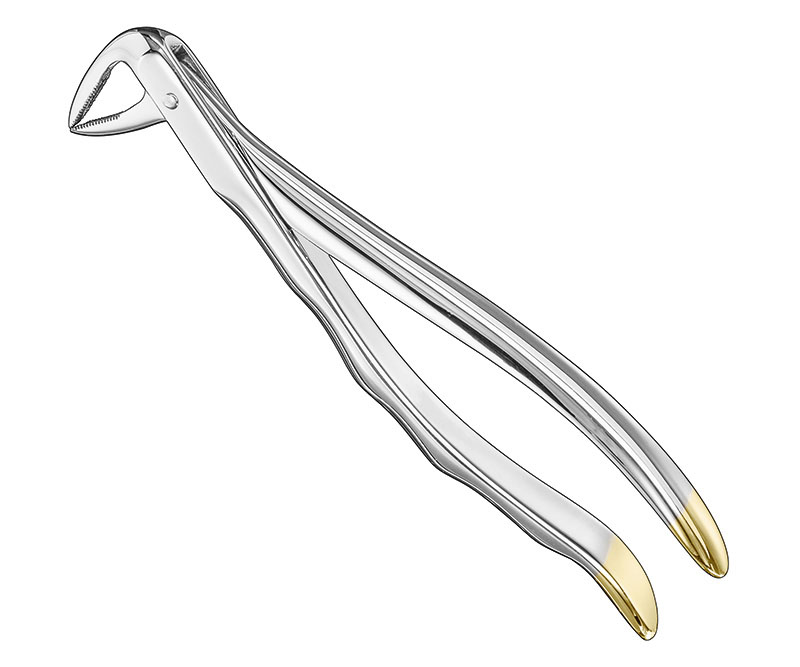 Extracting forceps, anat.