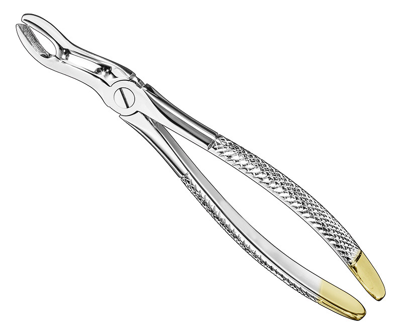 Extracting forceps, engl.