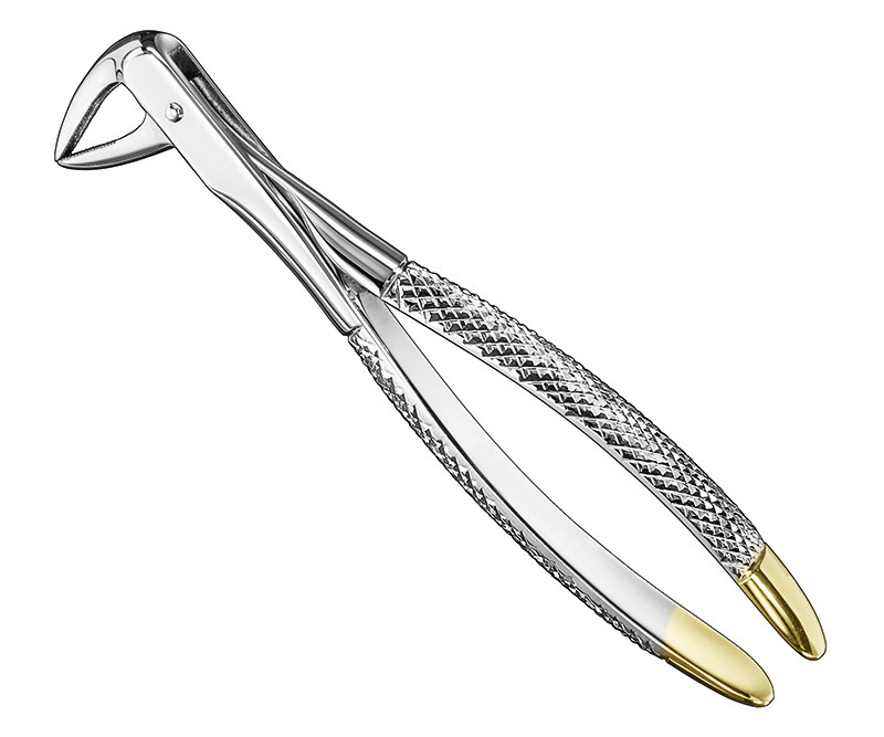 Extracting forceps, engl.
