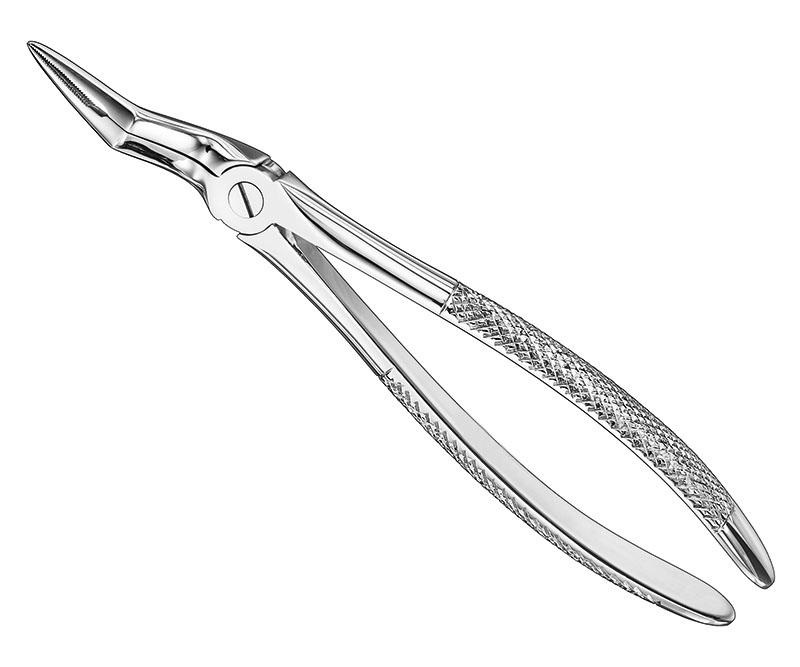 Extracting forceps, engl.